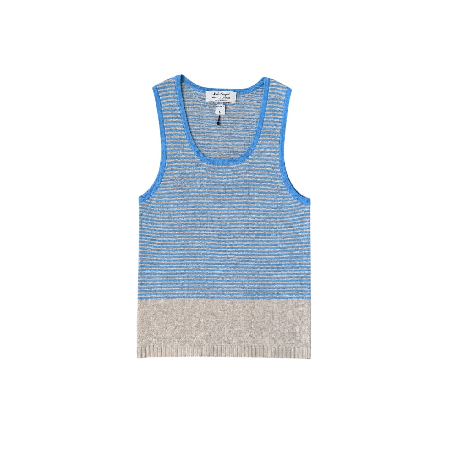 Nick Fouquet Striped Scoop Neck Sweater